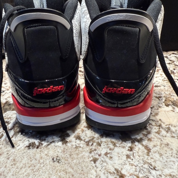 Air Jordan Dub Zero Fire Red Sz 9.5 311046-162 - Picture 7 of 9